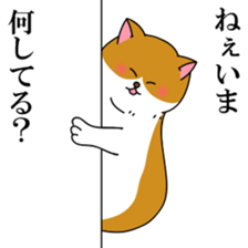 Kitty living freely sticker #10330663