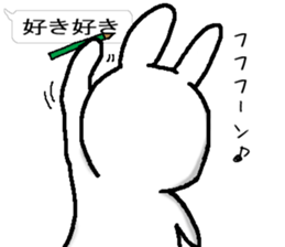 rabbit love love sticker #10331146