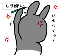 rabbit love love sticker #10331147