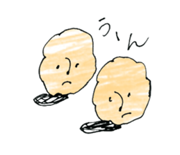 Potatoes, carrots, onions, vegetables! sticker #10331178