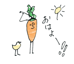 Potatoes, carrots, onions, vegetables! sticker #10331183