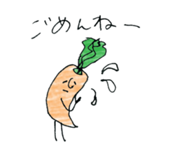 Potatoes, carrots, onions, vegetables! sticker #10331191