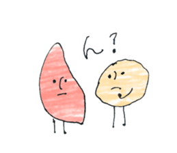 Potatoes, carrots, onions, vegetables! sticker #10331205