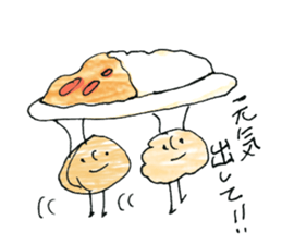 Potatoes, carrots, onions, vegetables! sticker #10331211