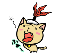 Indiaca_cat sticker #10331385