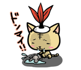 Indiaca_cat sticker #10331389