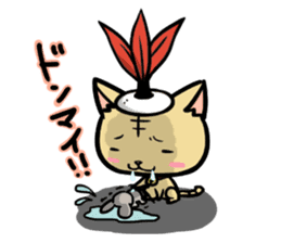 Indiaca_cat sticker #10331389