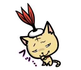 Indiaca_cat sticker #10331391