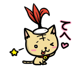 Indiaca_cat sticker #10331392