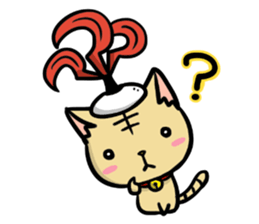 Indiaca_cat sticker #10331396