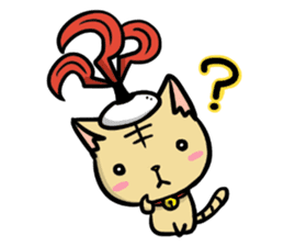 Indiaca_cat sticker #10331396