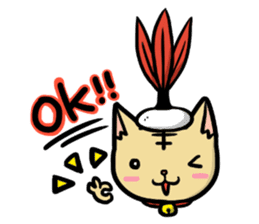 Indiaca_cat sticker #10331401