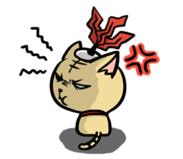 Indiaca_cat sticker #10331407