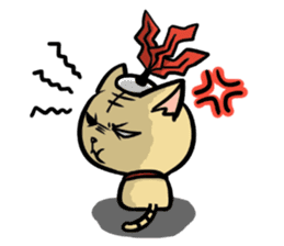 Indiaca_cat sticker #10331407