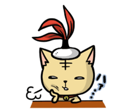 Indiaca_cat sticker #10331409