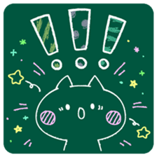 KAWAII blackboard message sticker #10331548