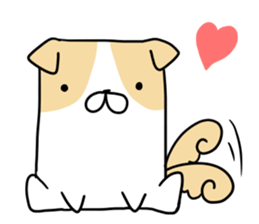 Huton dog sticker #10332417