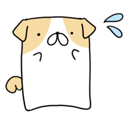 Huton dog sticker #10332418