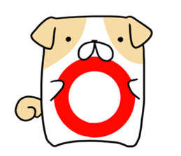 Huton dog sticker #10332451