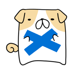 Huton dog sticker #10332452