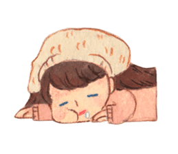 Carrie the Painter Hat sticker #10332719