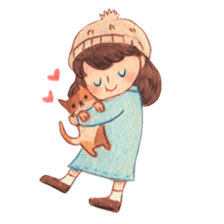 Carrie the Painter Hat sticker #10332721