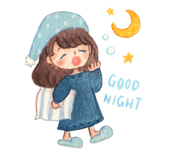 Carrie the Painter Hat sticker #10332729