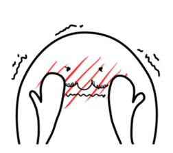 The heart of the ghost sticker #10332841