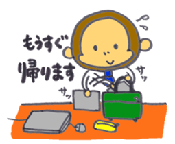 monkey happylife sticker #10332941