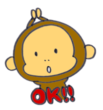 monkey happylife sticker #10332964