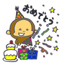 monkey happylife sticker #10332966