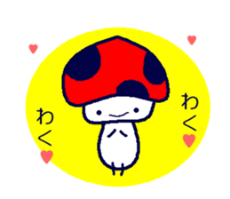 Signal mushroom sticker #10333033