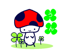 Signal mushroom sticker #10333047