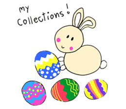 Dinkyneko & Friends #4 _Spring & Easter sticker #10333193