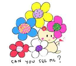 Dinkyneko & Friends #4 _Spring & Easter sticker #10333207