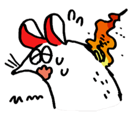 white rat 3 sticker #10333347