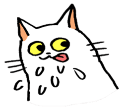 white rat 3 sticker #10333354