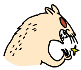 white rat 3 sticker #10333358