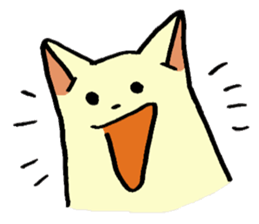 white rat 3 sticker #10333359