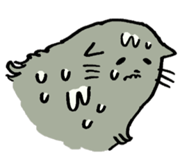 white rat 3 sticker #10333365