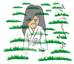 Reiko of ghosts sticker #10333720