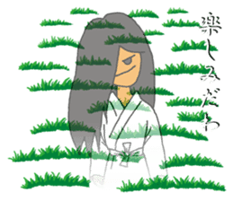 Reiko of ghosts sticker #10333728