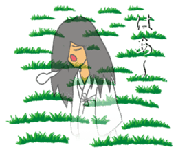 Reiko of ghosts sticker #10333732