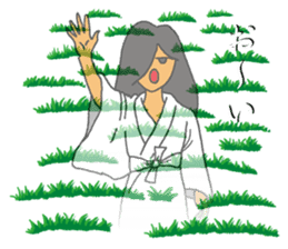 Reiko of ghosts sticker #10333735