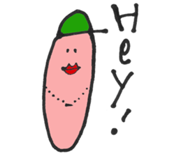 Cod roe sticker #10333788