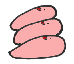 Cod roe sticker #10333805