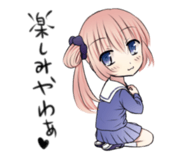 Kansai dialect little girl sticker #10334063