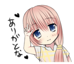 Kansai dialect little girl sticker #10334086