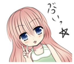 Kansai dialect little girl sticker #10334095