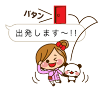 The cute girl 3 who often uses it sticker #10334196